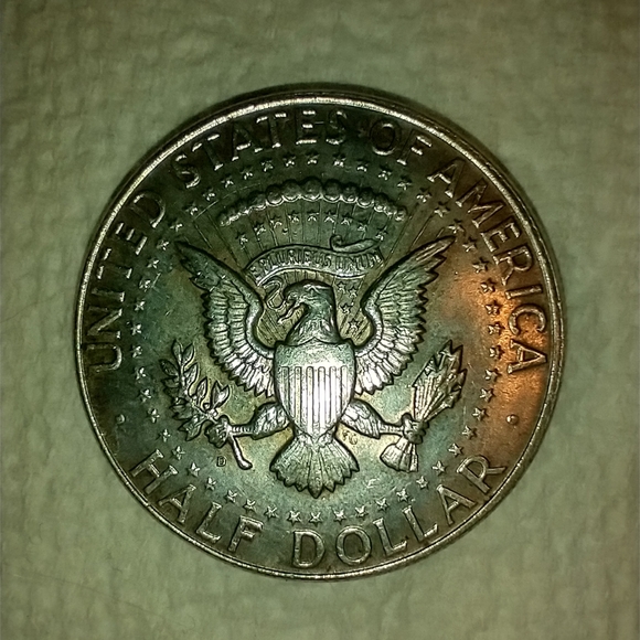 1964 United States Kennedy half dollar, excellent condition - Picture 3 of 3